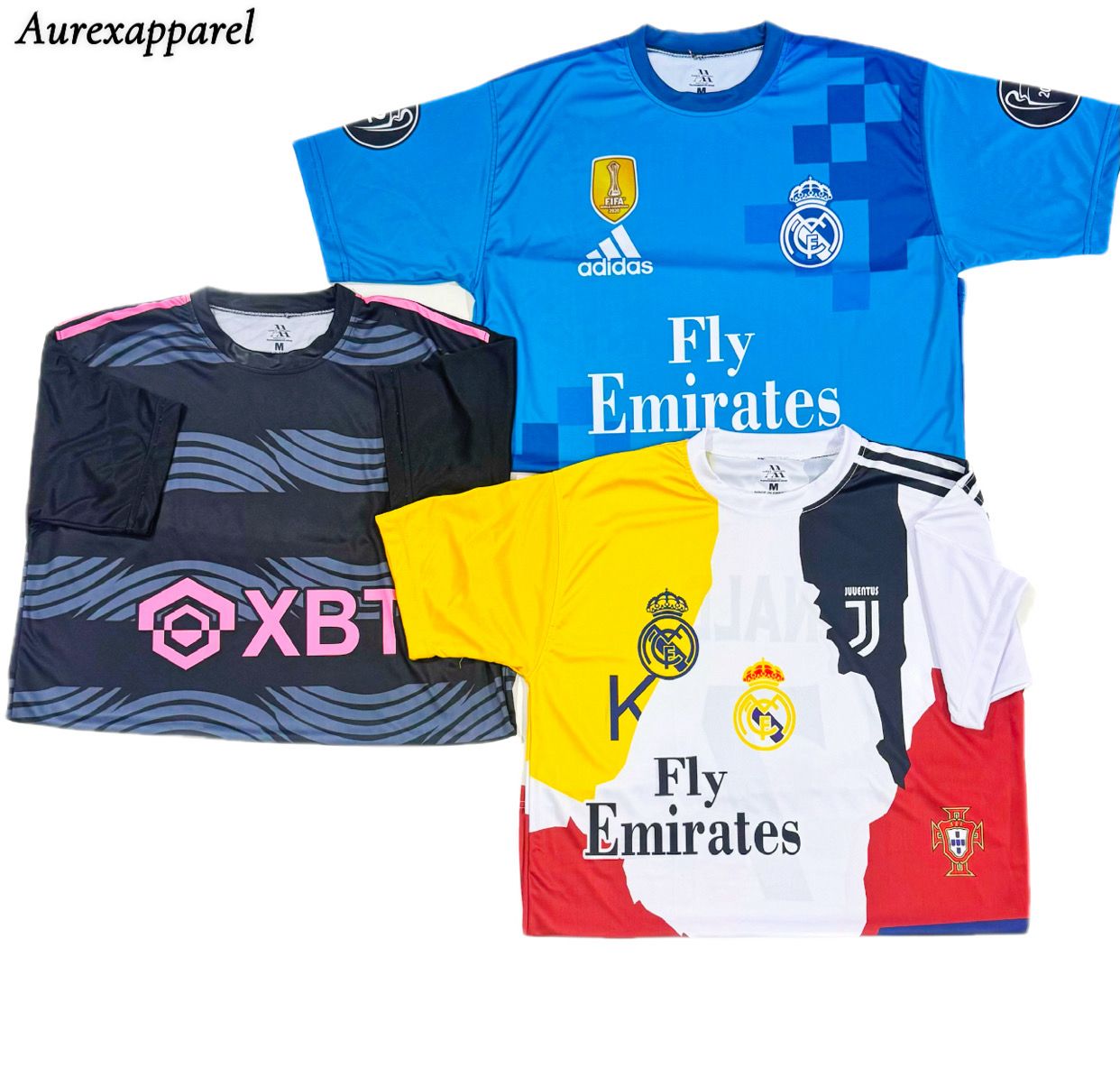 Pack Of 3 Football T-shirt For Mens