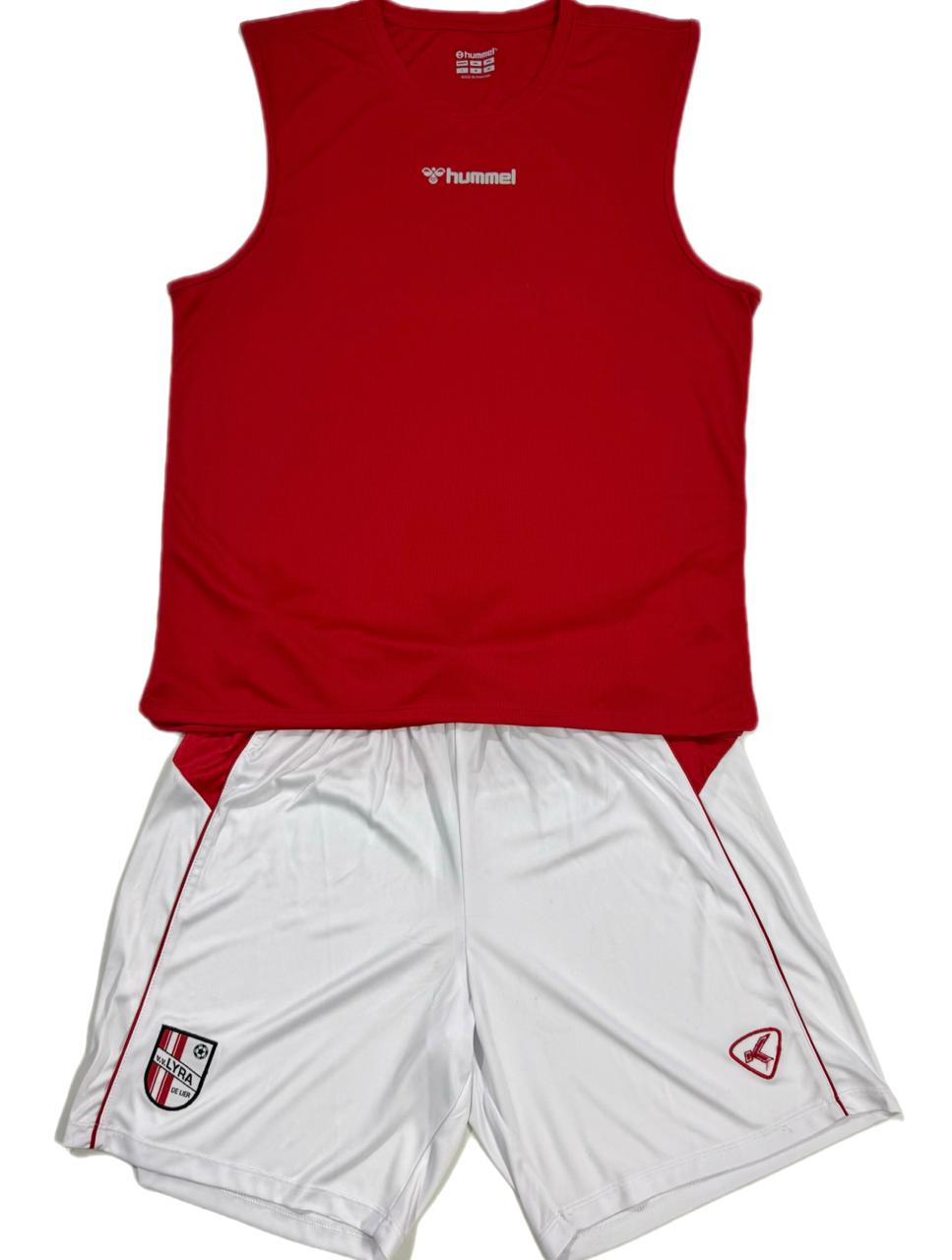 Hummel Sleeveless Shirt And Short Pair For Men