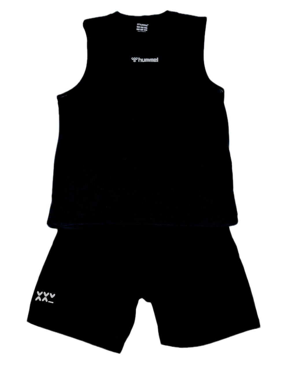 Hummel Sleeveless Shirt And Short Pair For Men
