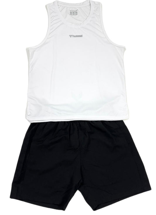Hummel Sleeveless Shirt And Short Pair For Men